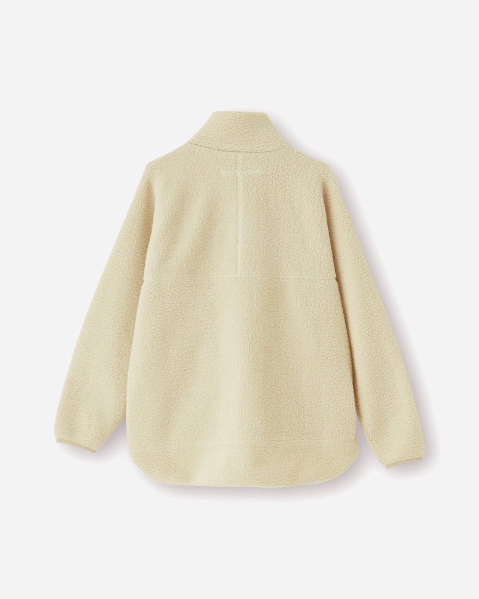 Oslo Pile Jacket - Moonbeam - Munk Store
