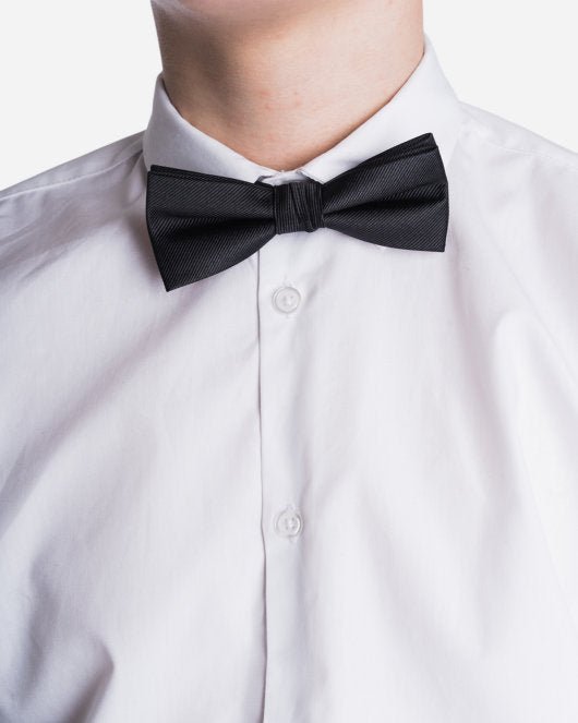 Our M√©l Plaine Bow Tie - Black - Munk Store