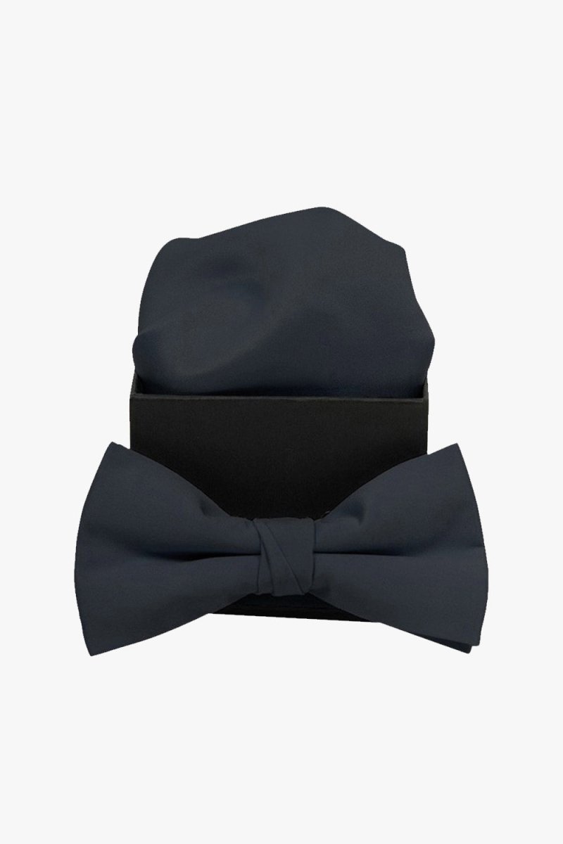 Our Mél Plaine Bow Tie - Dark Grey - Munk Store