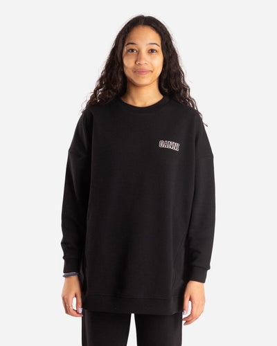 Oversized Sweatshirt - Black - Munk Store