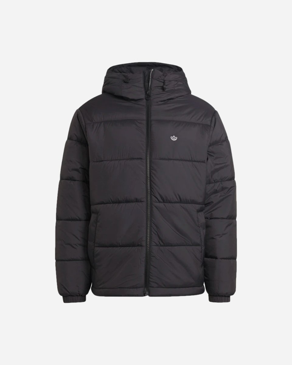 Padded Hooded Jacket - Black - Munk Store