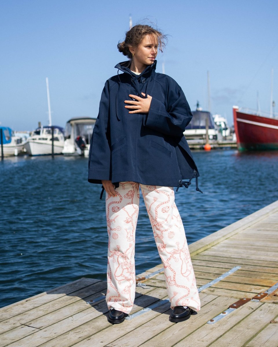 Print Denim Magny - Egret - Munk Store