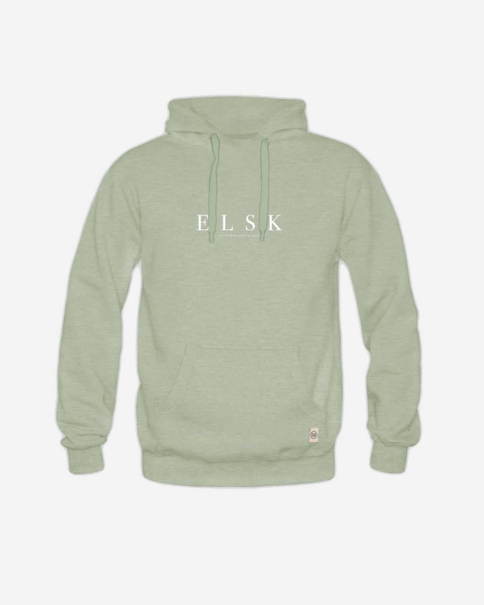 Pure Tværs Hoodie - Light Green - Munk Store