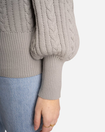 Rawan LS Cardigan - Slate Gray - Munk Store