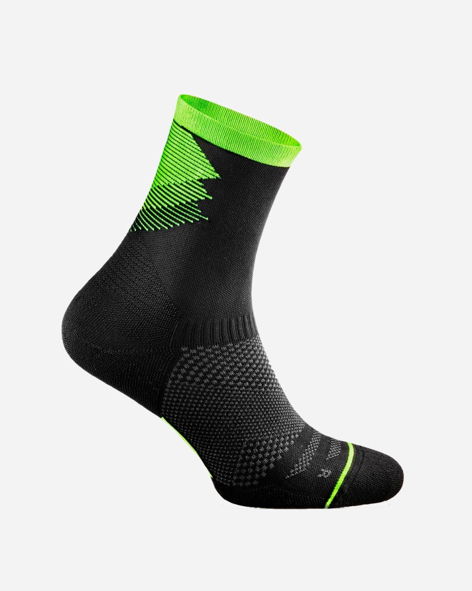 Razer Trail Socks- Black/Lime - Munk Store