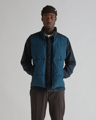 Reed Puff Vest - Granite Green - Munk Store