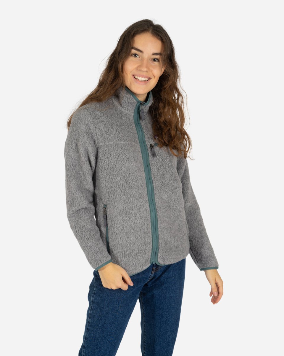 Retro Pile Jacket - Salt Grey - Munk Store