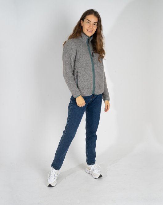 Retro Pile Jacket - Salt Grey - Munk Store