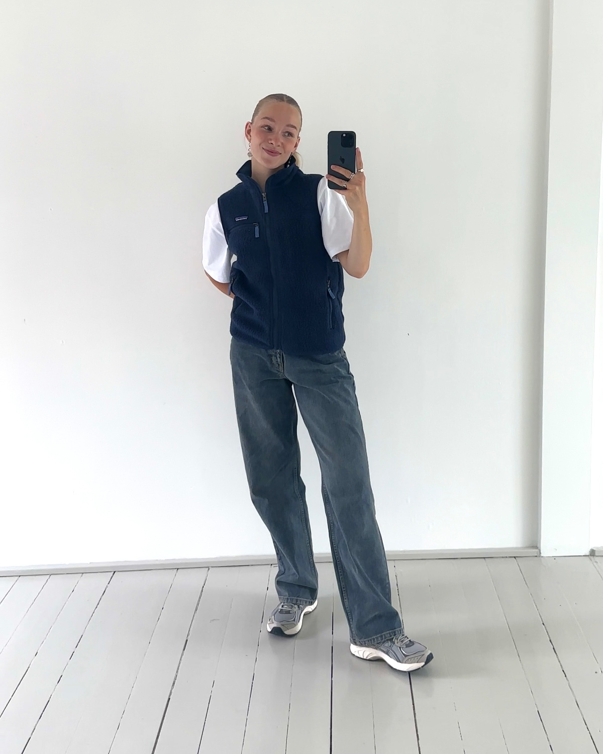 W´s Retro Pile Vest - Navy