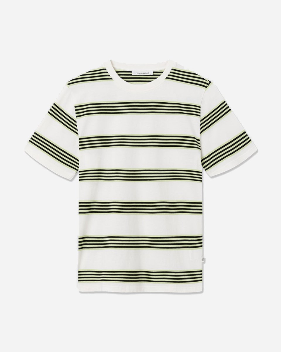 Sami Stripe T-shirt - Light Green - Munk Store