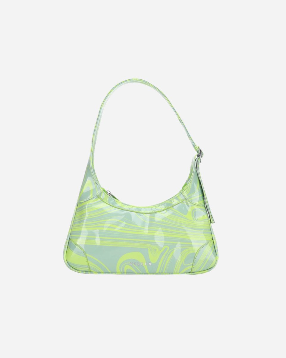 Shoulder Bag Thora - Lime Swirl - Munk Store