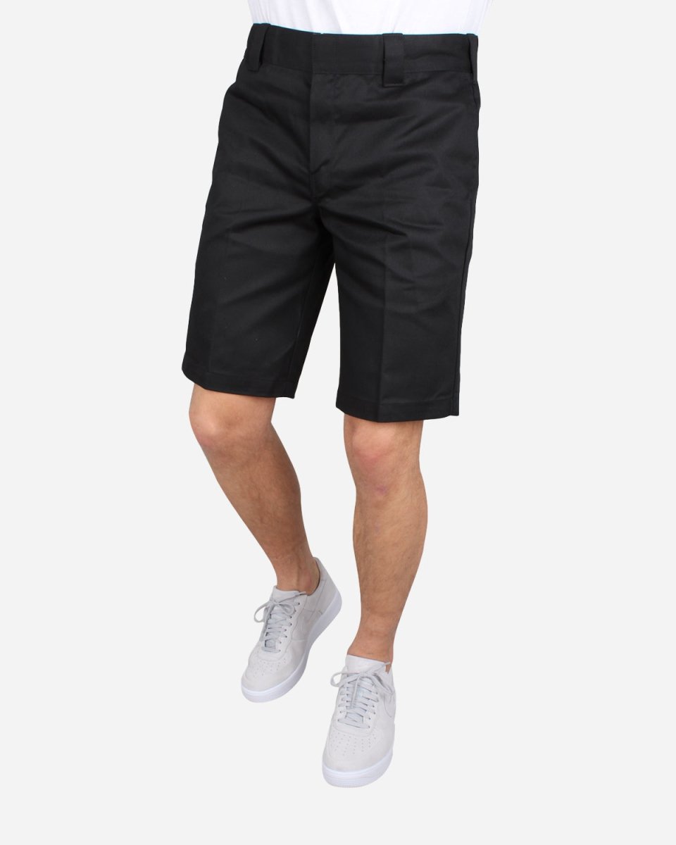 Slim Straight Work Short - Black - Munk Store