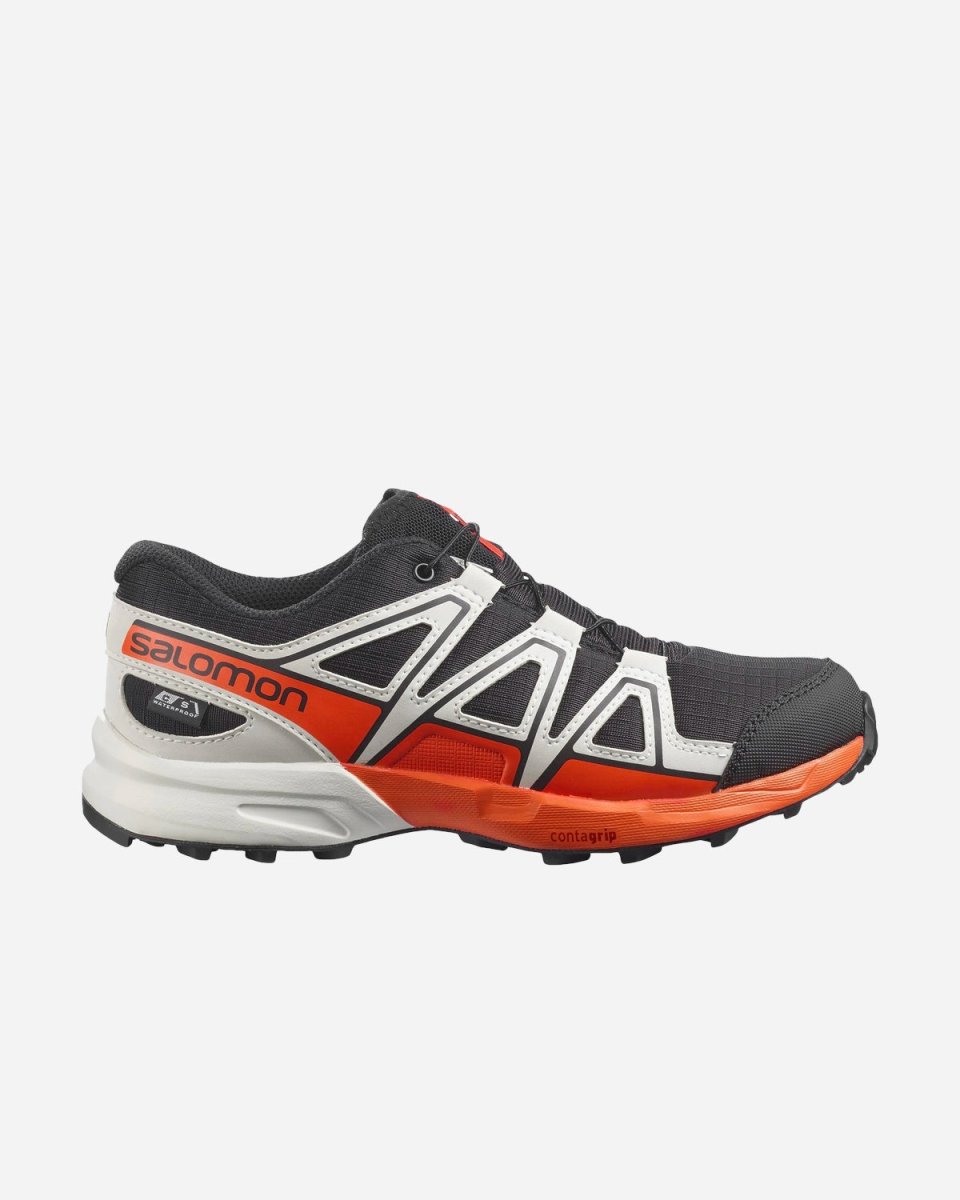 Speedcross Waterproof - Black/Lunar Rock/Cherry - Munk Store