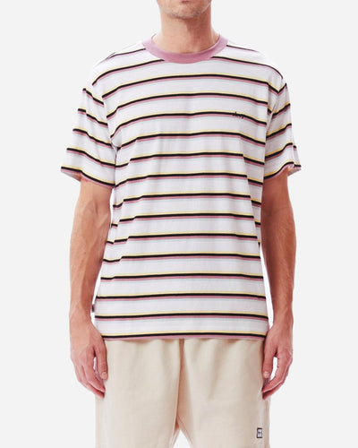 Streak Stripe Tee - White Multi - Munk Store