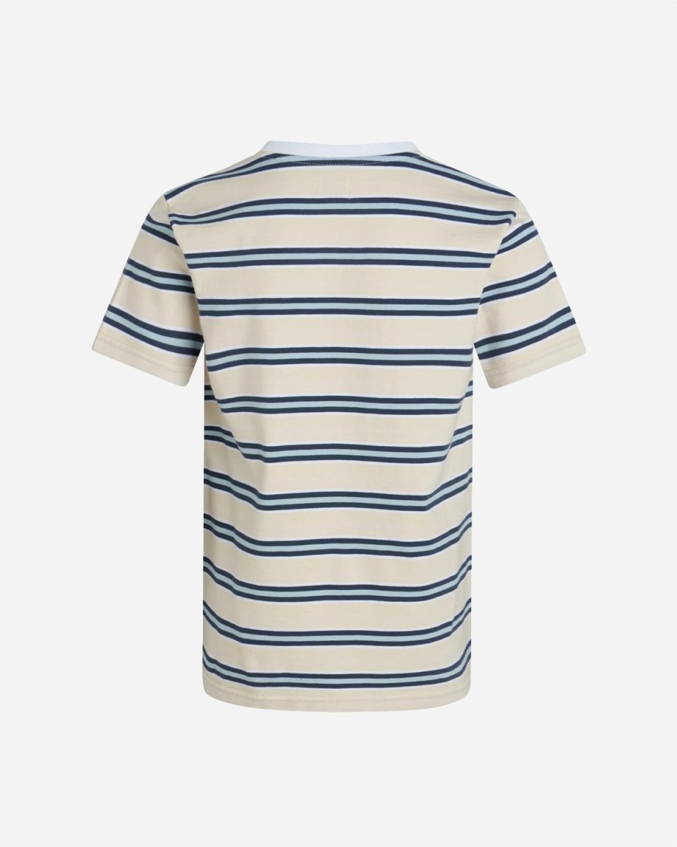 Summer Stripe Troline Tee - Summer Sand Stripe - Munk Store