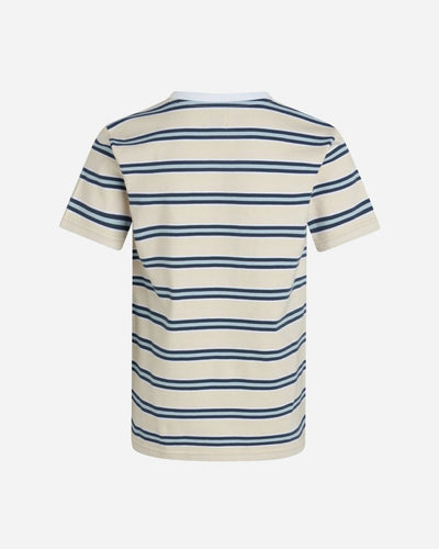 Summer Stripe Troline Tee - Summer Sand Stripe - Munk Store