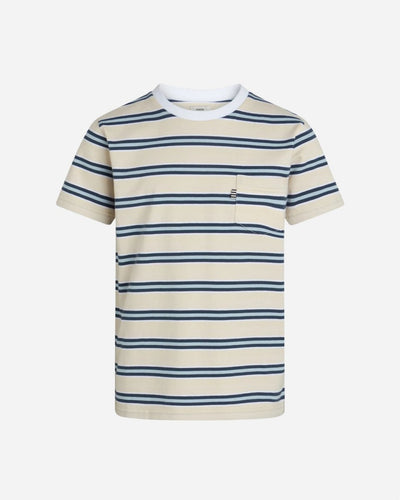 Summer Stripe Troline Tee - Summer Sand Stripe - Munk Store