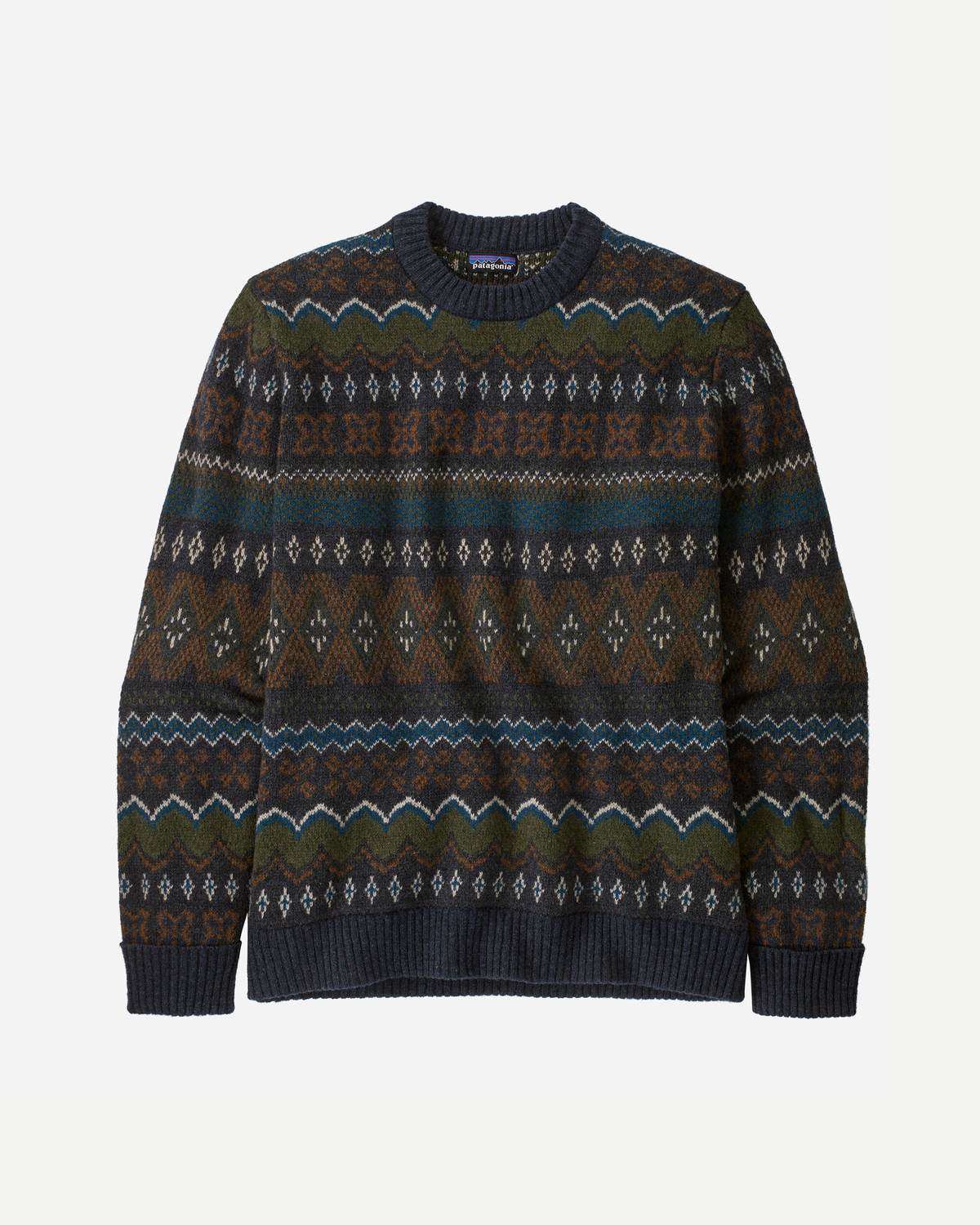 M's Recycled Wool-Blend Sweater - Helmsman Smolder Blue