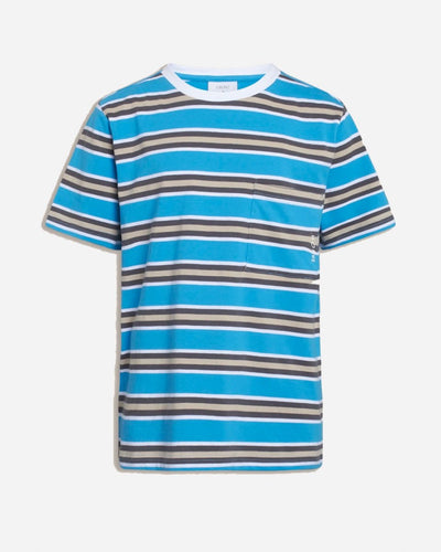 Teen Jon Stripe Tee - Blue - Munk Store