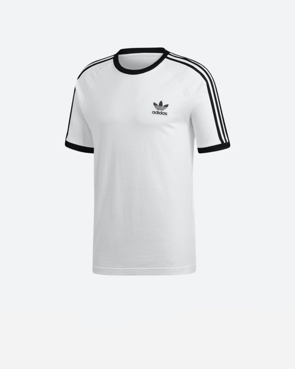 Teens 3 Stripes Tee - White/Black - Munk Store