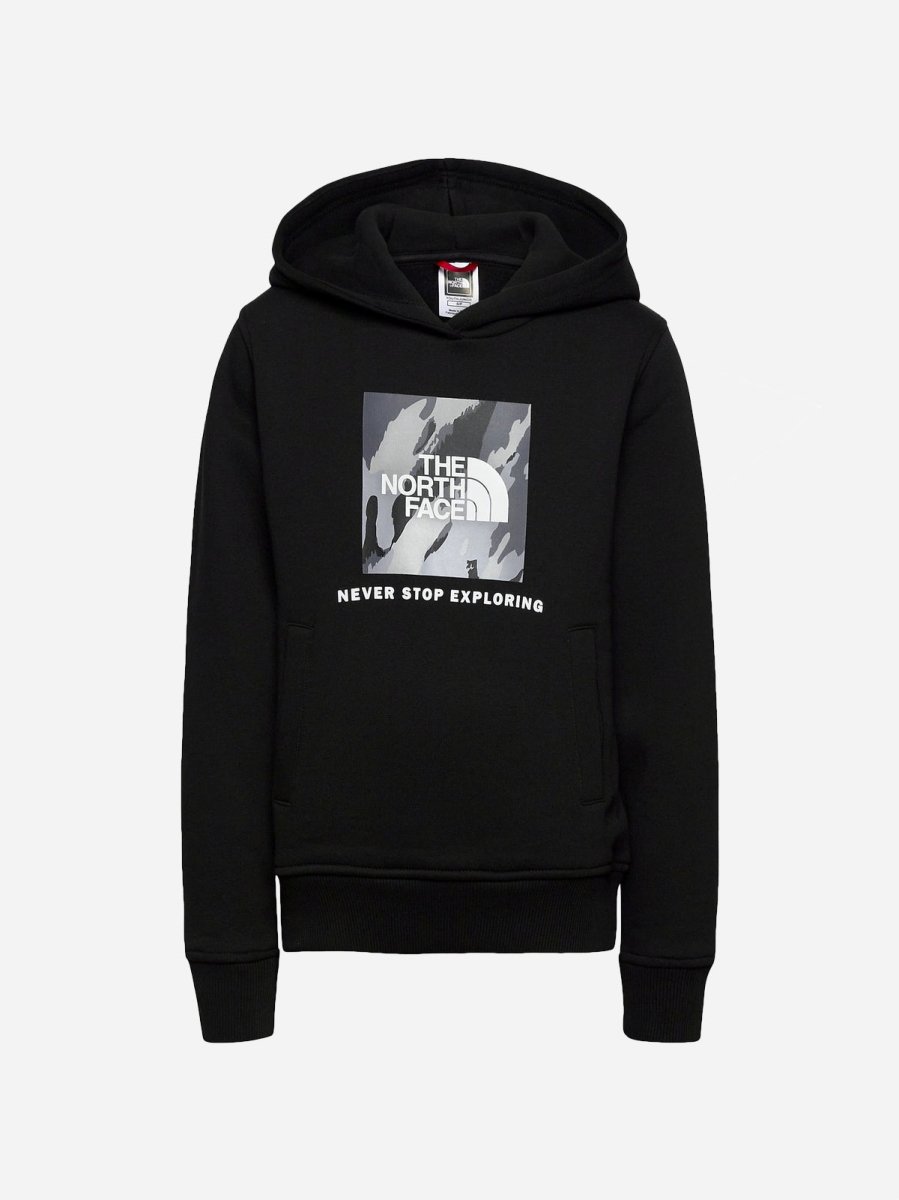 Teens BOX P/O HOODIE - Black - Munk Store