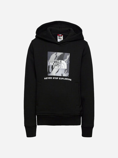 Teens BOX P/O HOODIE - Black - Munk Store