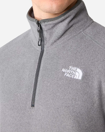 M 100 Glacier 1/4 Zip - Medium grey Heather