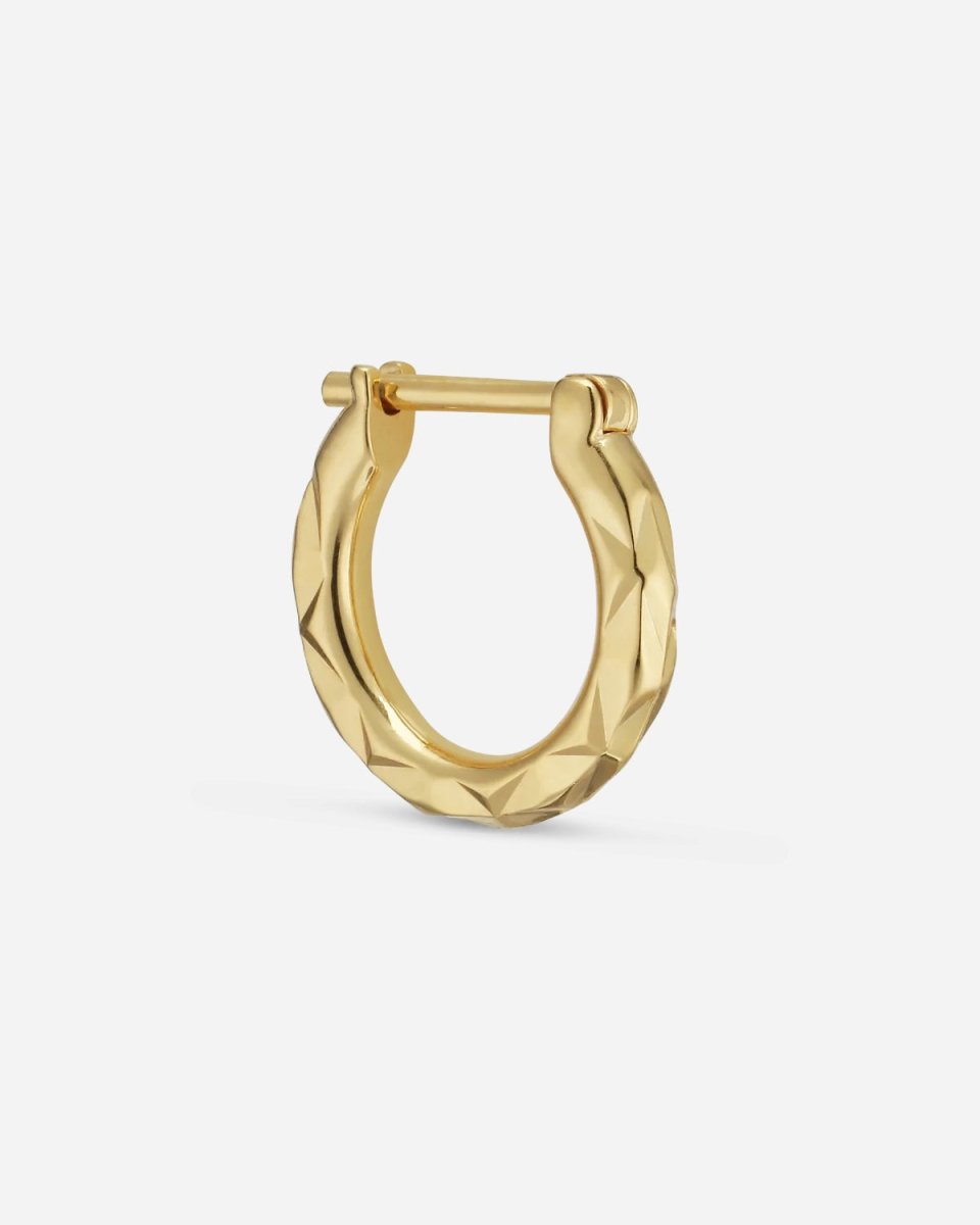 Tiny Rhombus Ørering - Guld - Munk Store