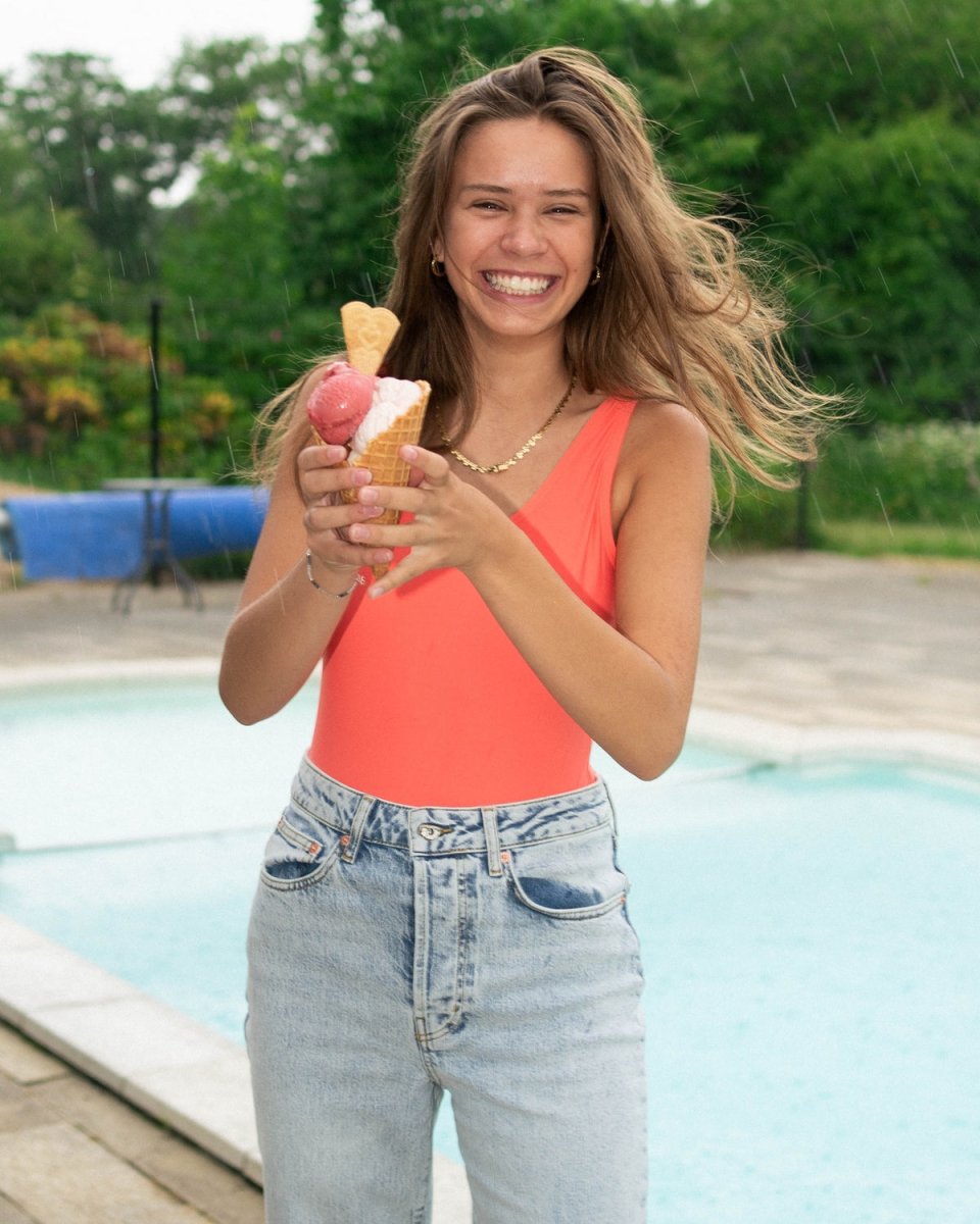 Tornø Swim Suit - Coral - Munk Store