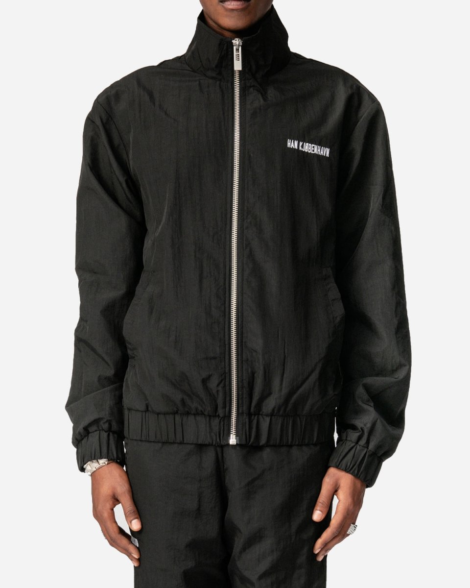 Track Top - Black Nylon - Munk Store