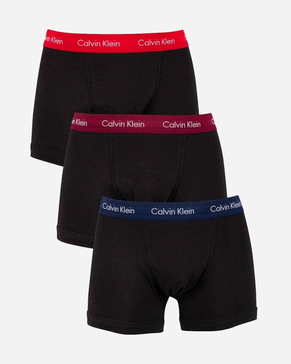 Trunks 3PK - B/Navy/Burgundy/Red - Munk Store