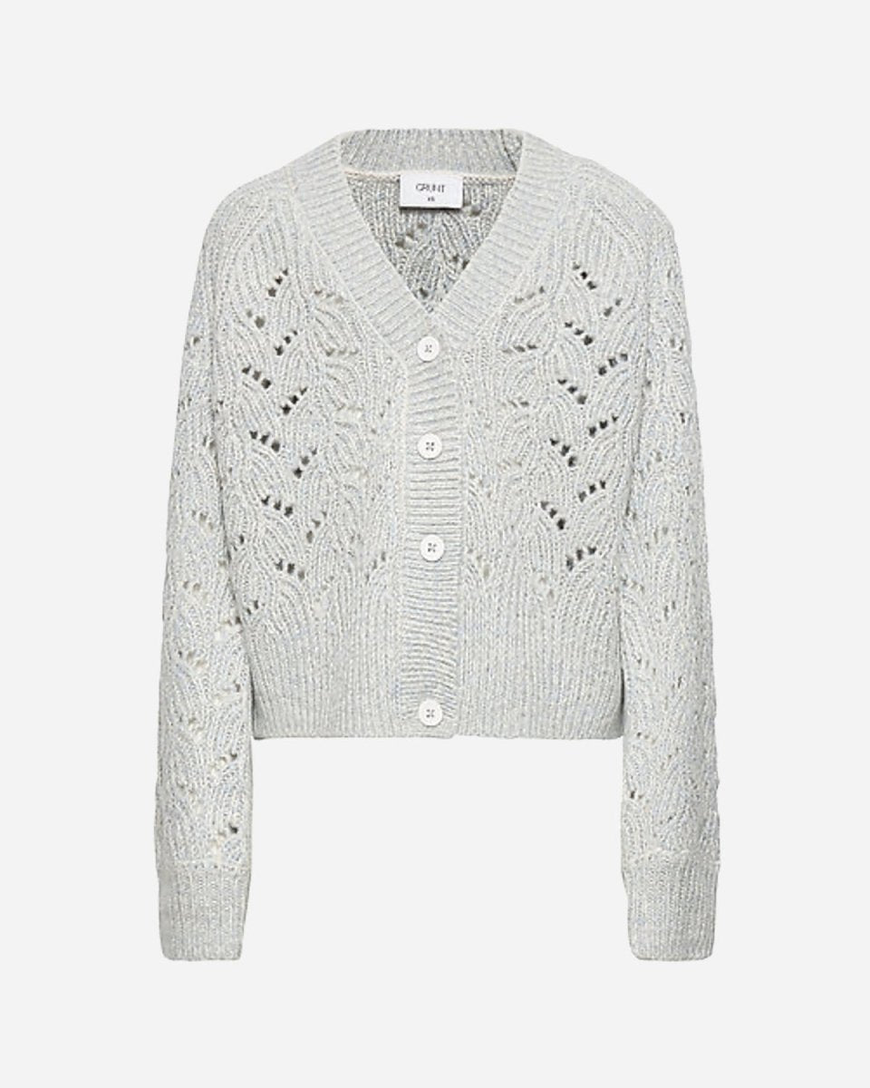 Victoria Knit Cardigan - Off white - Munk Store