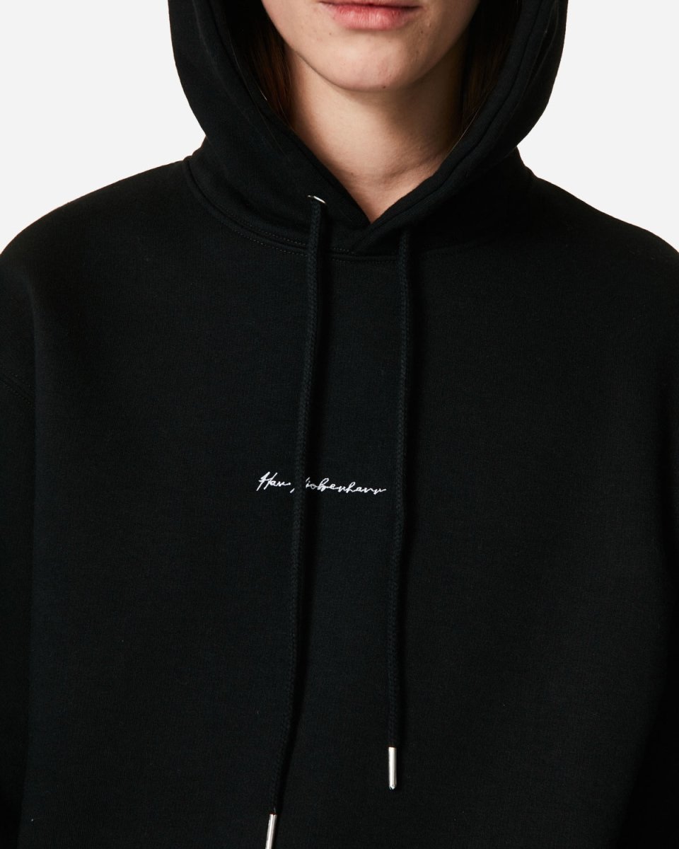 W Bulky Hoodie - Black - Munk Store