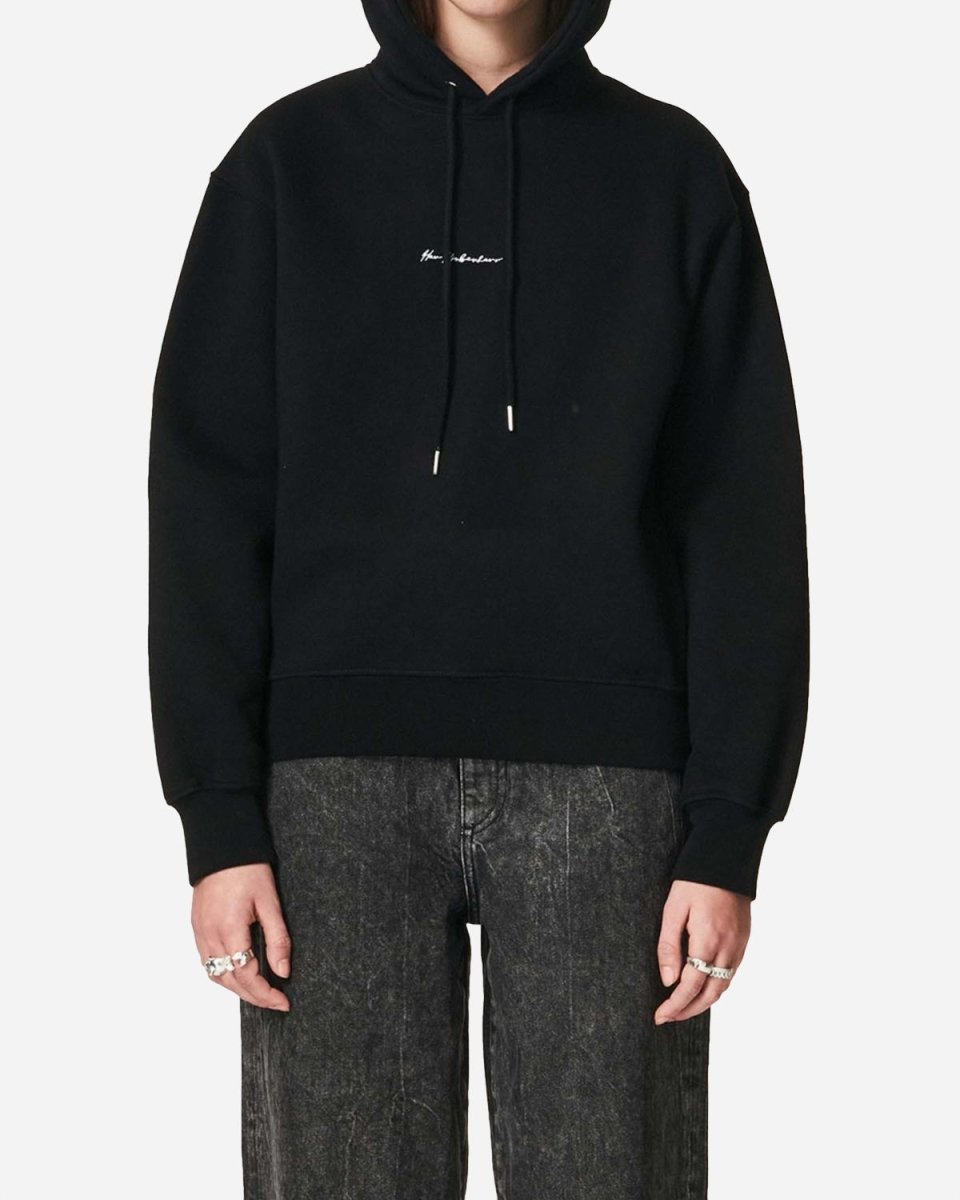 W Bulky Hoodie - Black - Munk Store