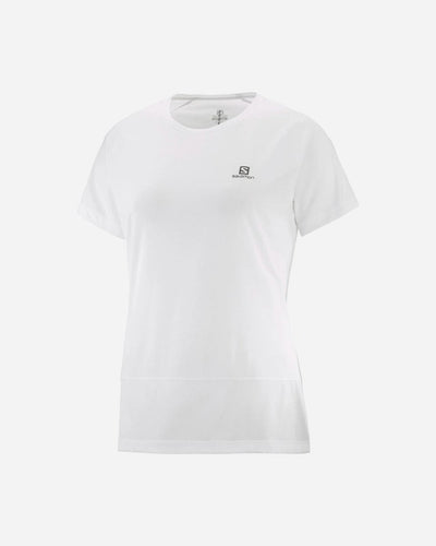 W Cross Run Tee - White - Munk Store