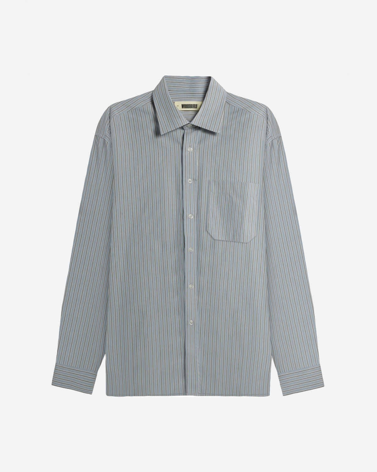 Buzo Striped Shirt - Light Blue