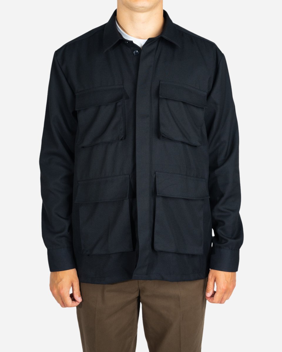 Wingsom Utility Shirt - Navy - Munk Store