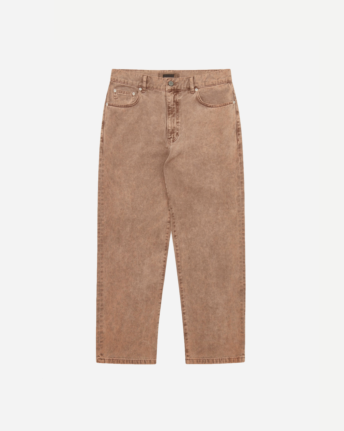 Leroy Colour Denim - Burnt Red