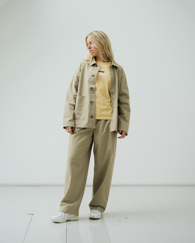 Vera Crisp Pant - Light Sand