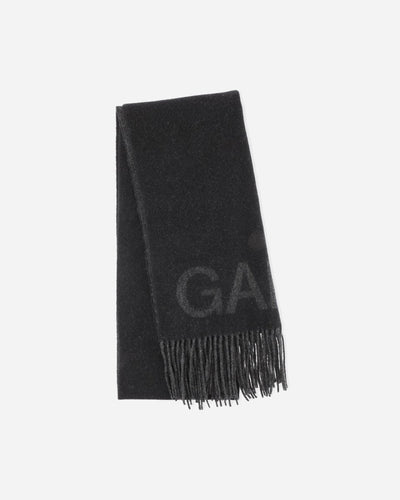 Wool Mix Scarf - Black - Munk Store