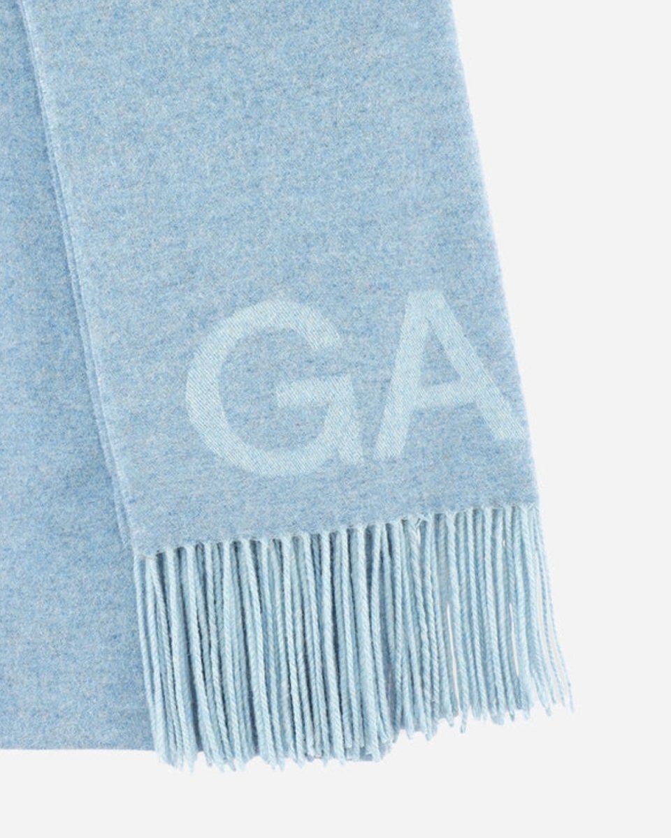 Wool Mix Scarf - Placid Blue - Munk Store