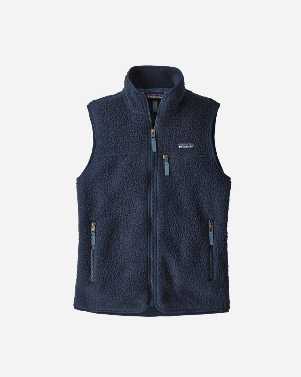 W´s Retro Pile Vest - Navy - Munk Store