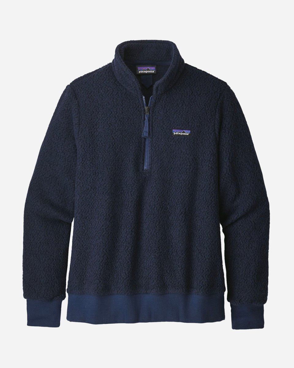 W's Woolyester Fleece P/O - Navy Blue - Munk Store