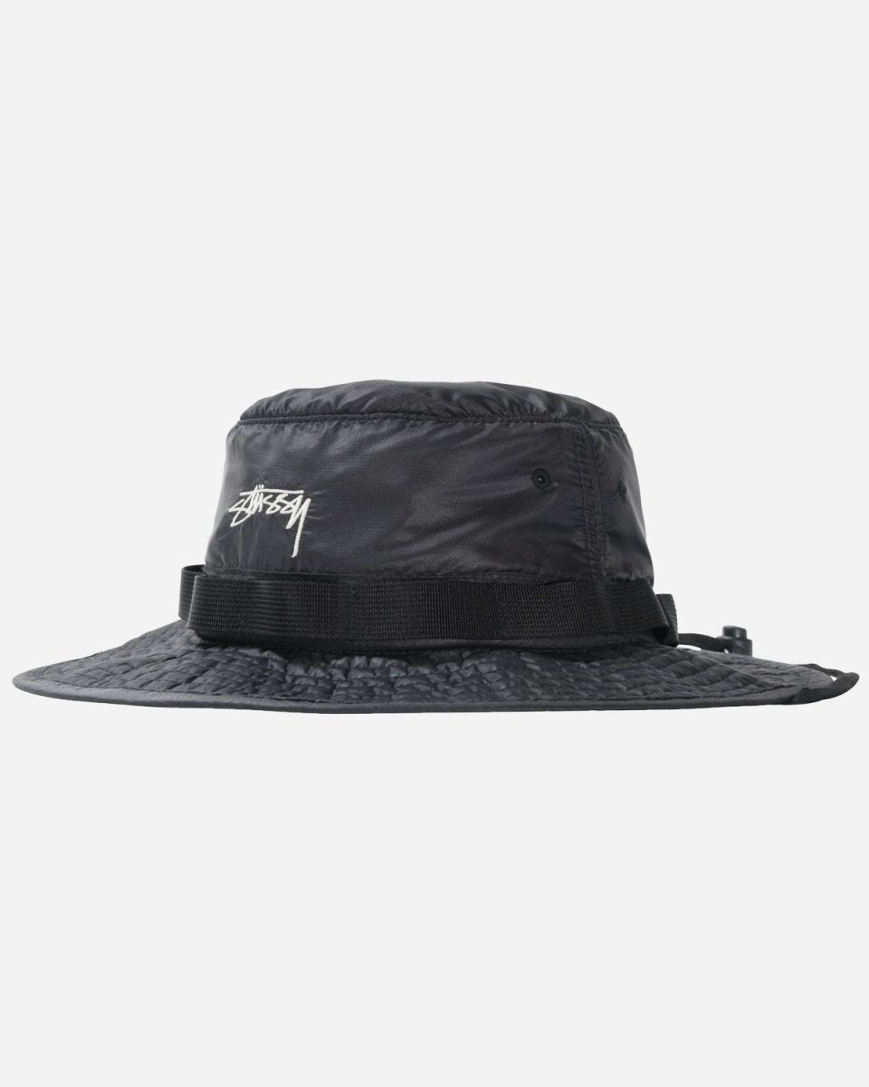 2Tone Nylon Bonnie Hat - Black - Munk Store