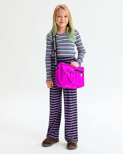 5x5 Stripe Papina Pants - Stripe Black - Munk Store