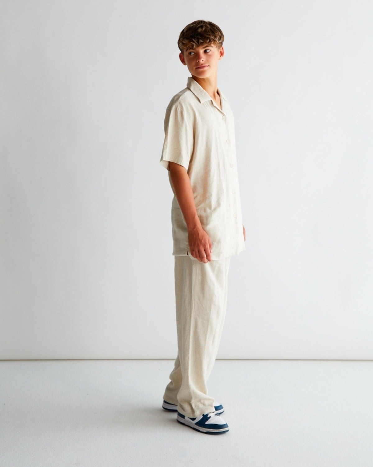 Alex Linen Pants - Sand