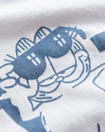 Ace T-shirt Lean - White - Munk Store