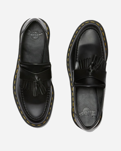 Adrian Smooth Leather Loafers - Black - Munk Store